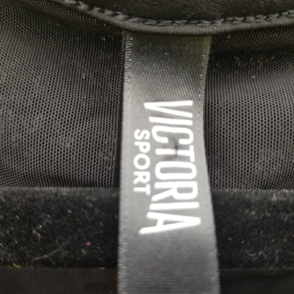 Victoria Sport Sequin Cropped Blouse/Top Size - Picture 5 of 11